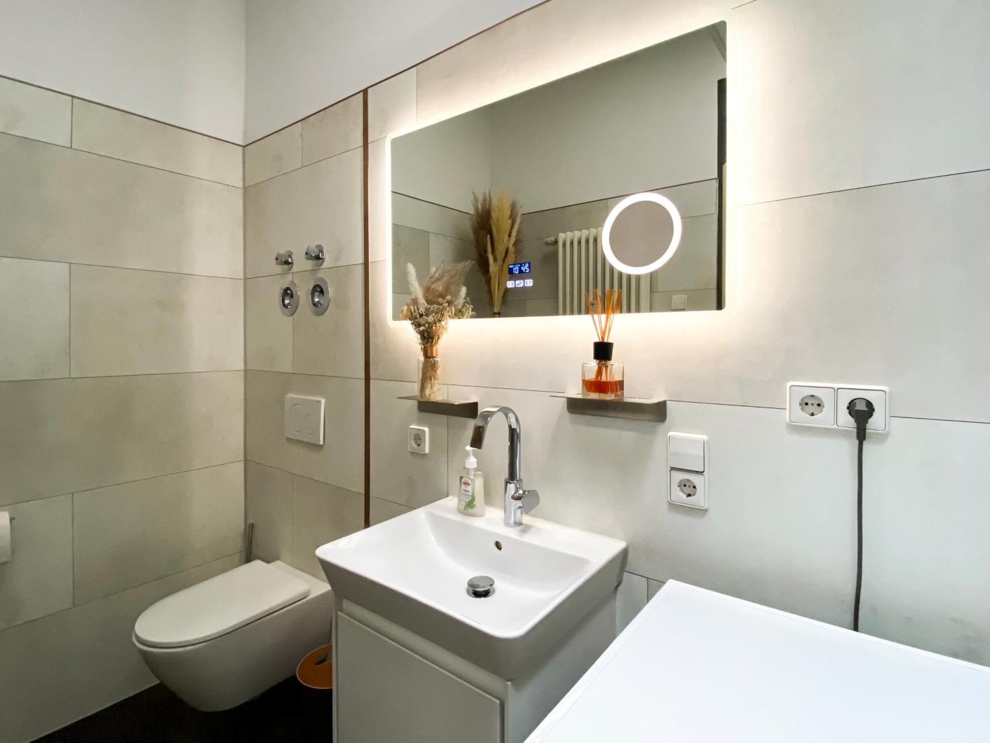 Exklusives Leipzig City Apartment Sunrise ภายนอก รูปภาพ