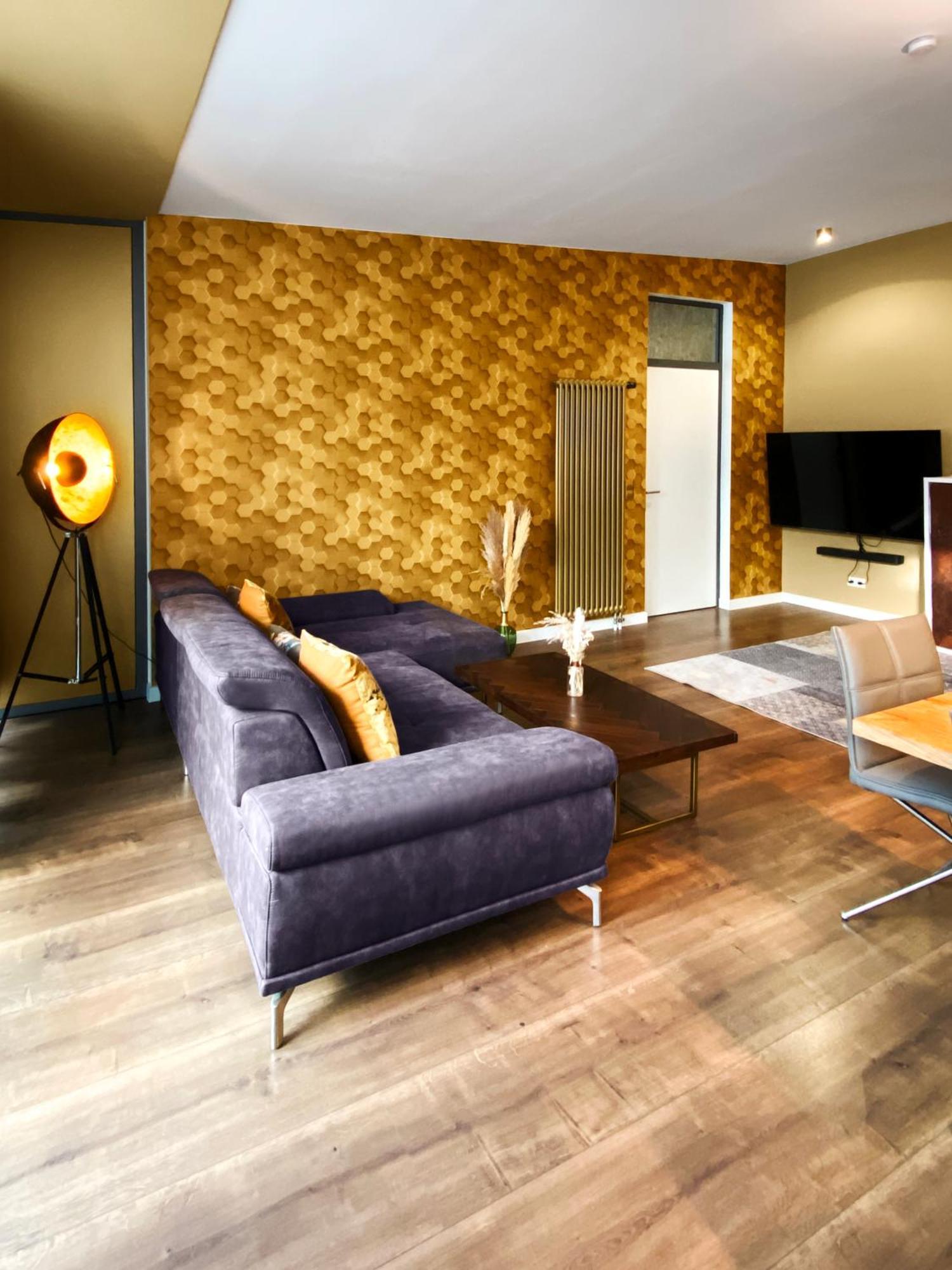 Exklusives Leipzig City Apartment Sunrise ภายนอก รูปภาพ