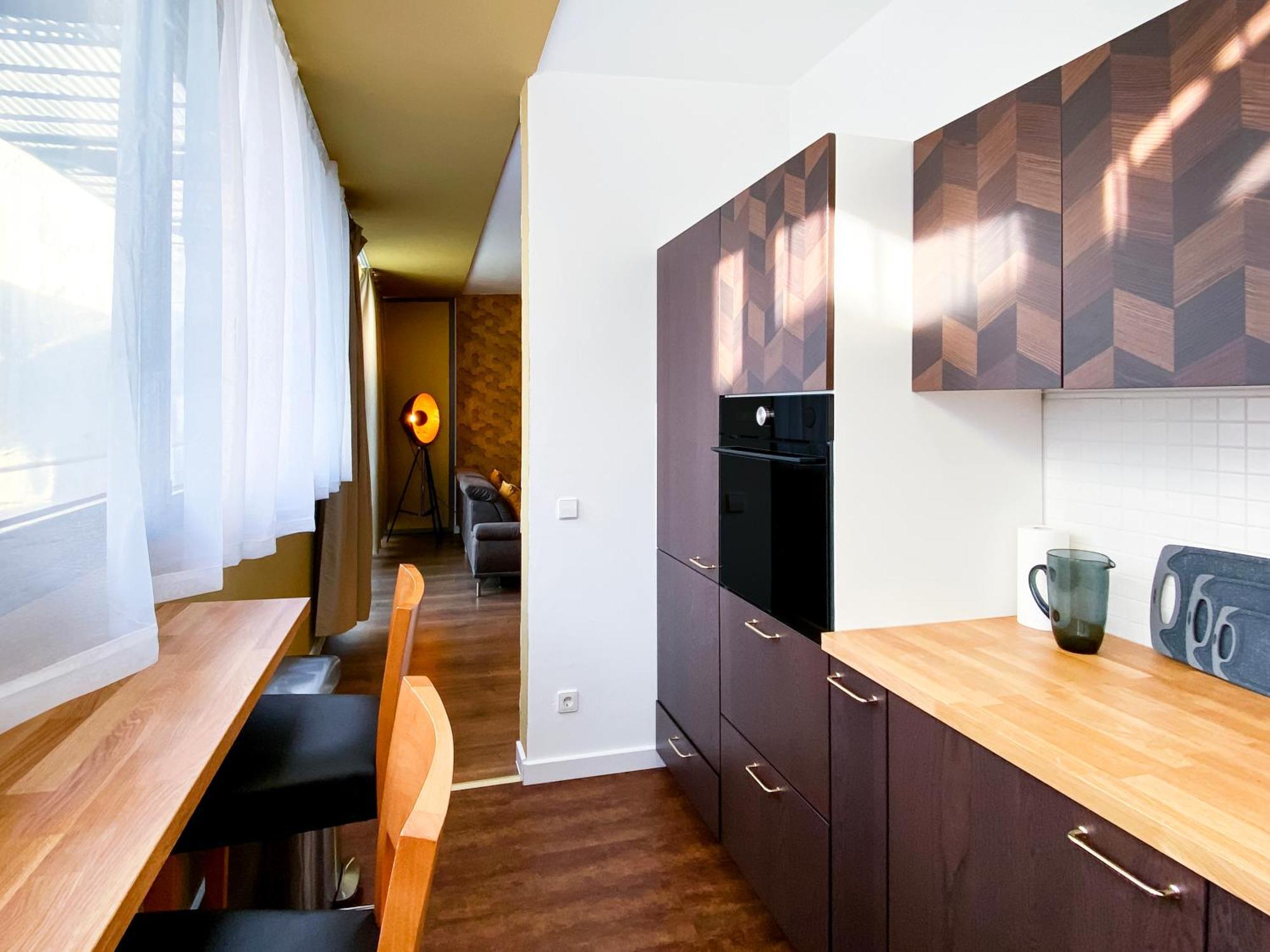 Exklusives Leipzig City Apartment Sunrise ภายนอก รูปภาพ