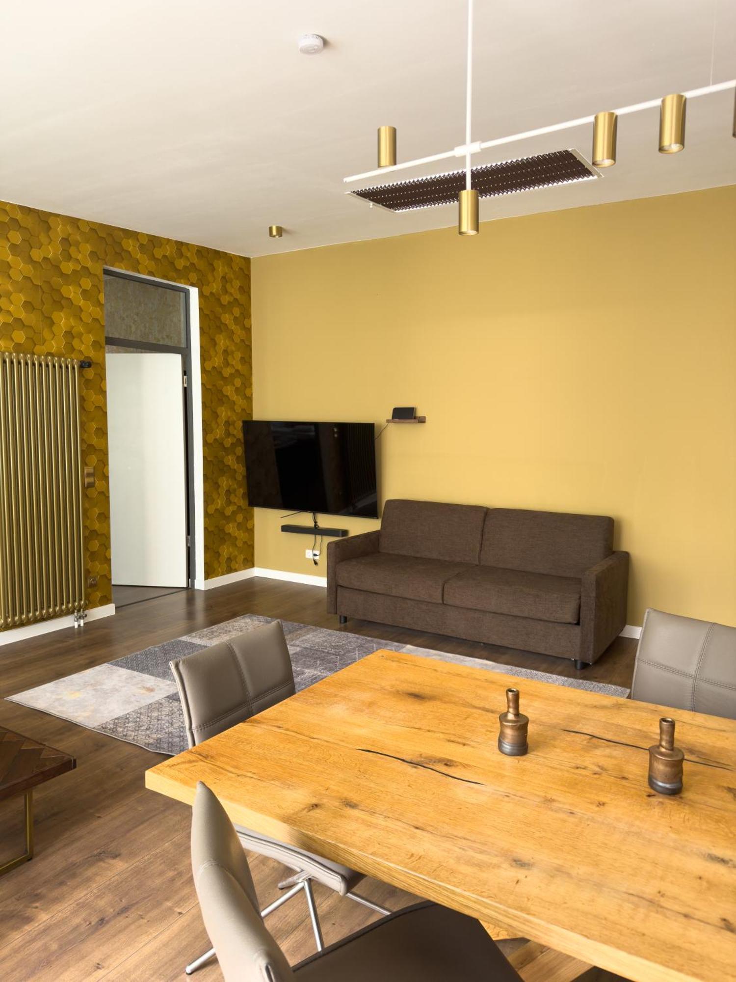 Exklusives Leipzig City Apartment Sunrise ภายนอก รูปภาพ
