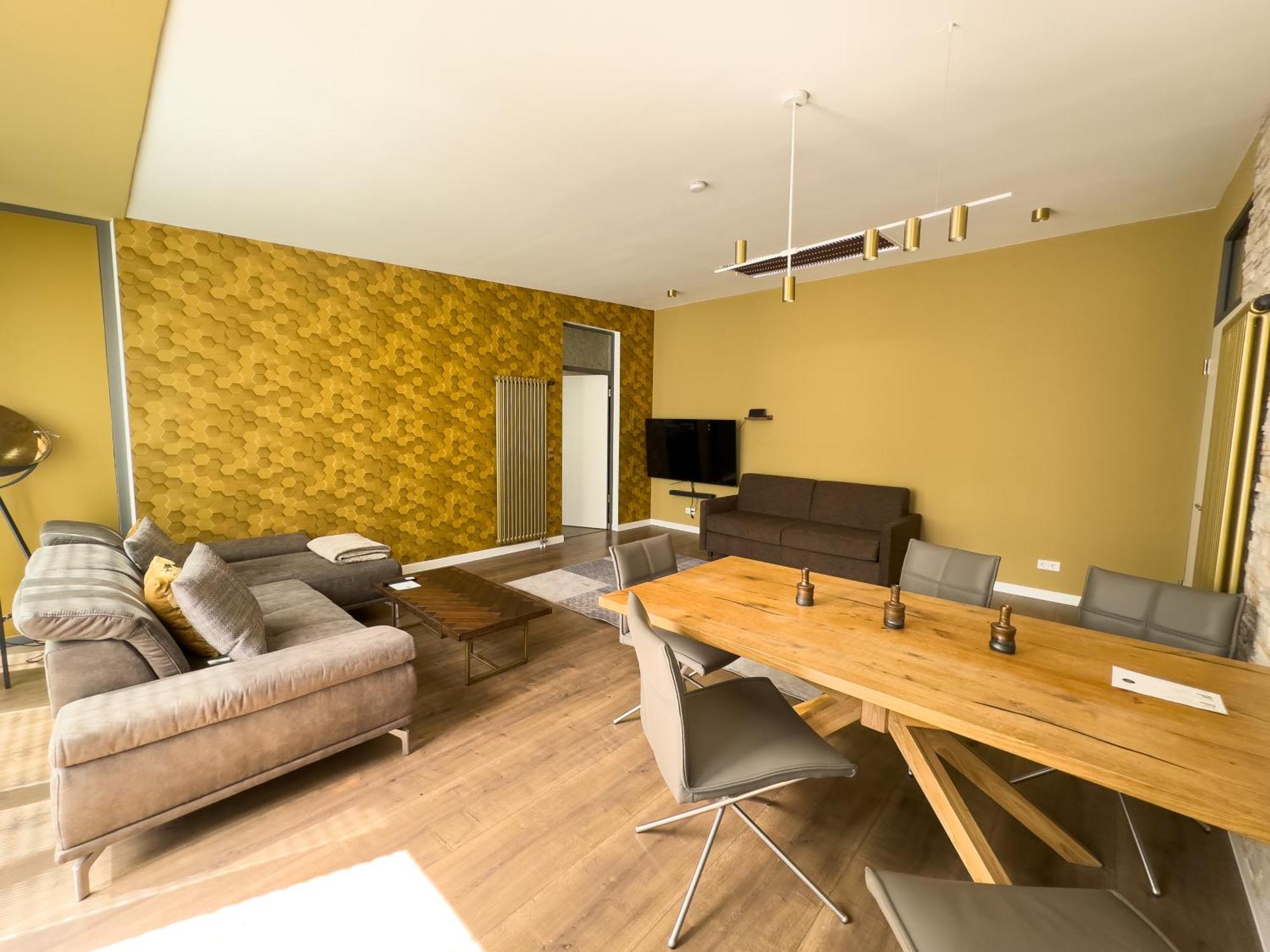 Exklusives Leipzig City Apartment Sunrise ภายนอก รูปภาพ