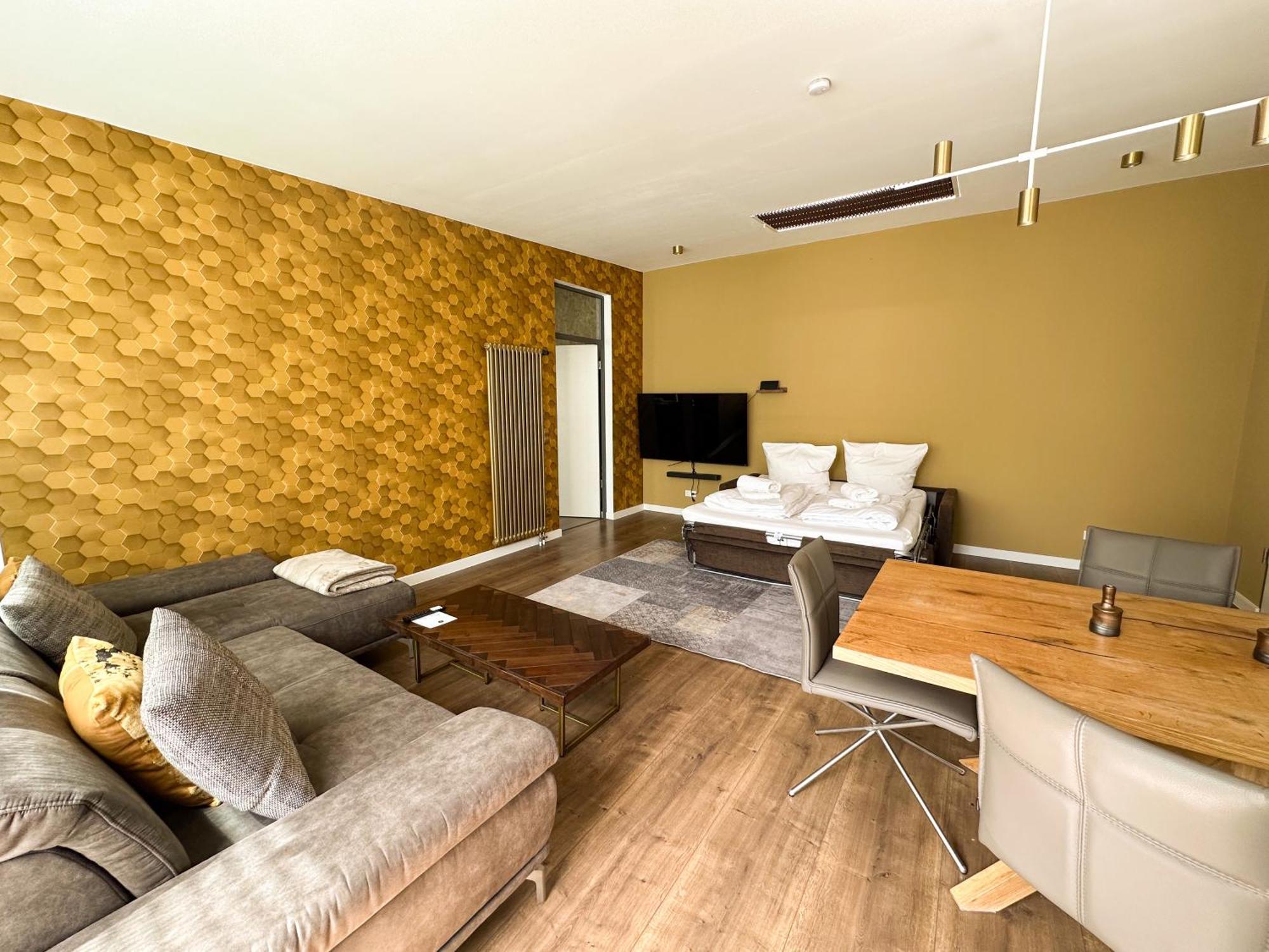 Exklusives Leipzig City Apartment Sunrise ภายนอก รูปภาพ