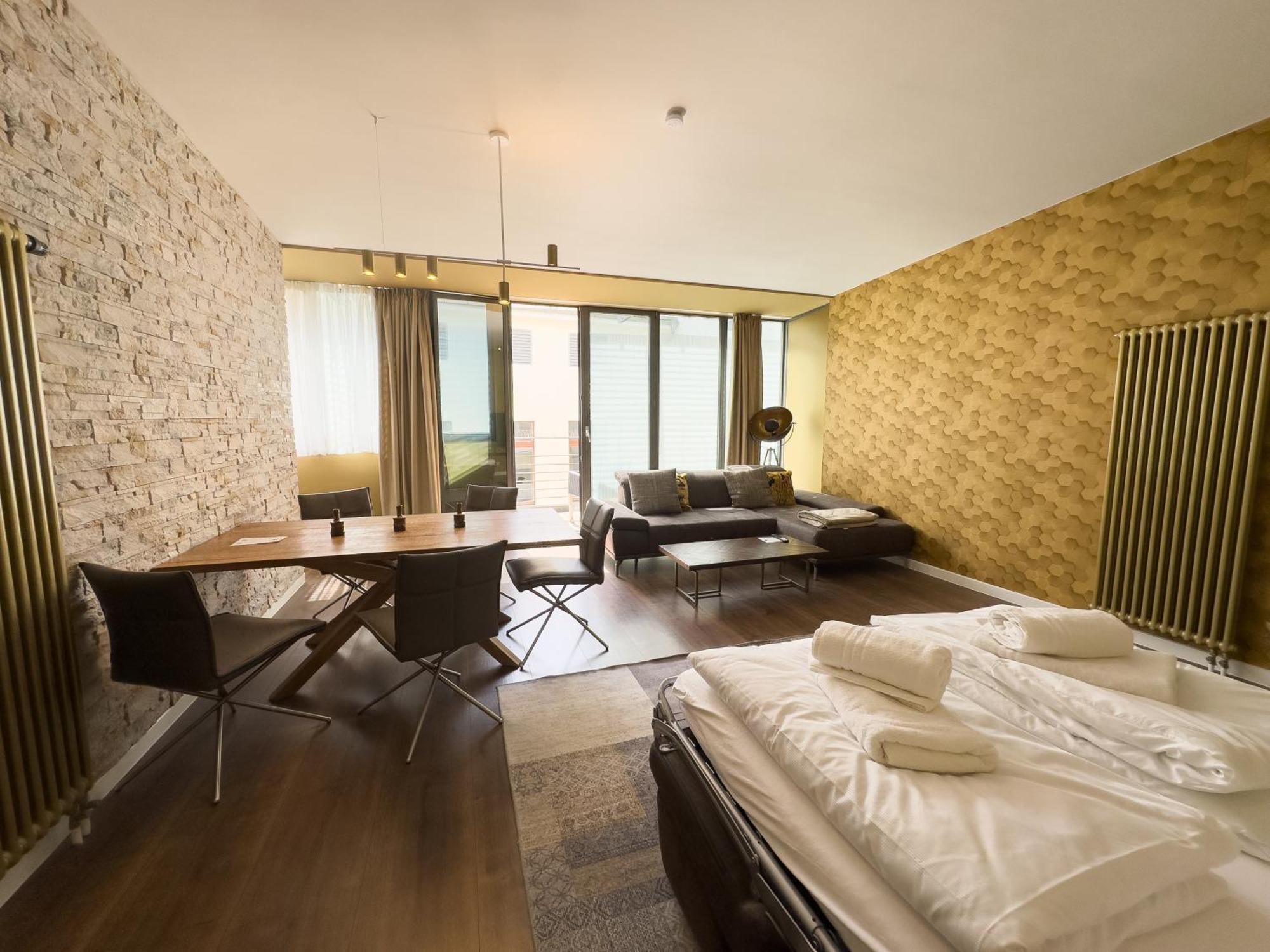 Exklusives Leipzig City Apartment Sunrise ภายนอก รูปภาพ