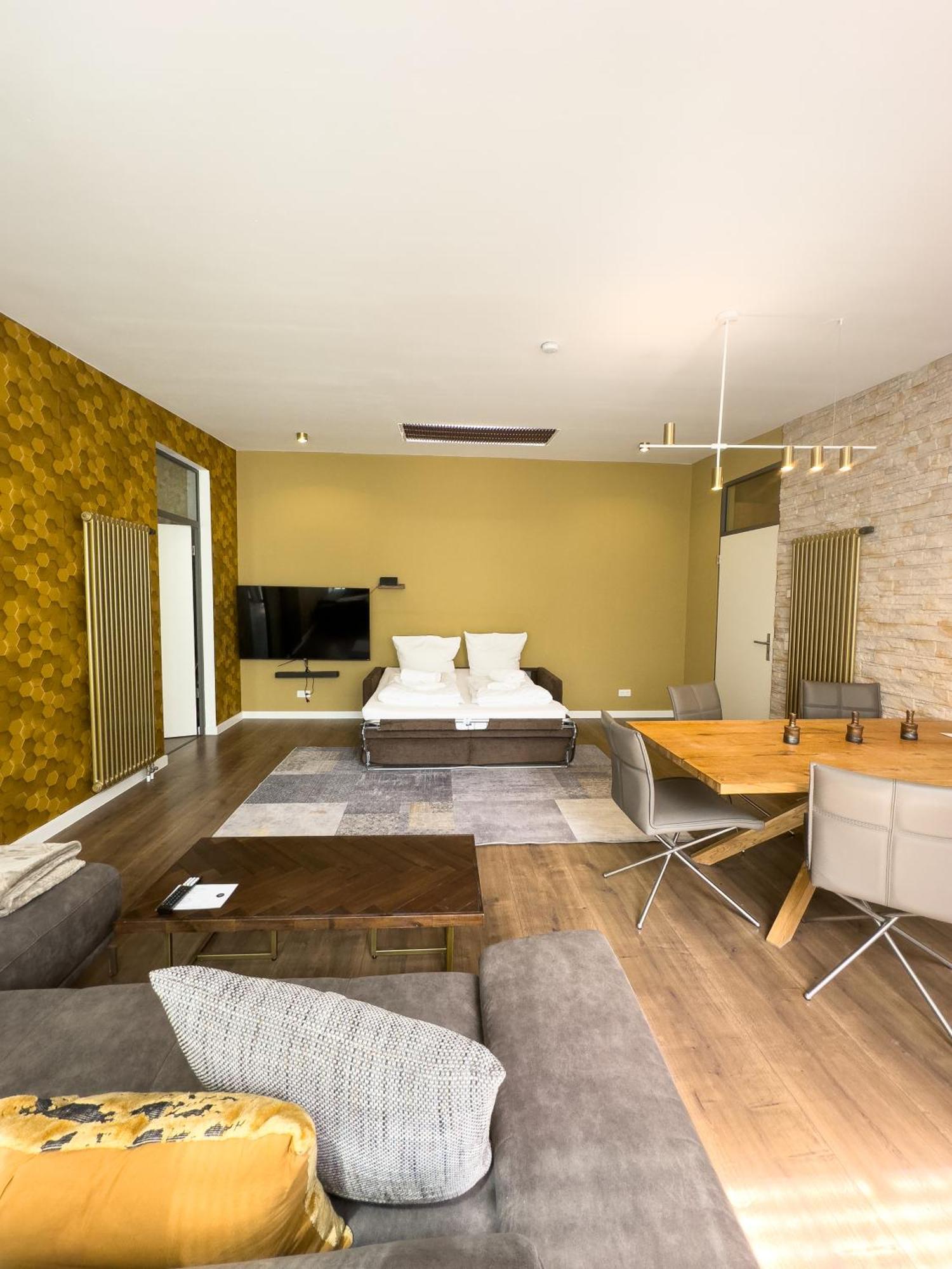Exklusives Leipzig City Apartment Sunrise ภายนอก รูปภาพ
